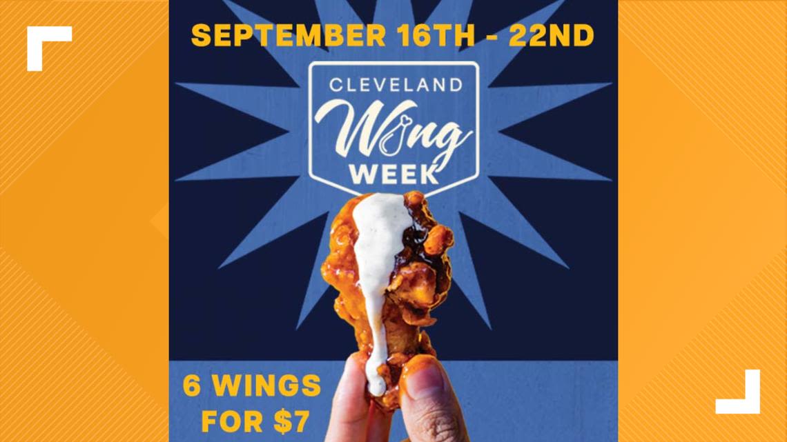 Cleveland Wing Week starts Sept. 16: How to get $7 wing deals