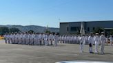 Jura de bandera multitudinaria en Ferrol: más de 2.000 personas en el acto de la Antonio de Escaño