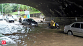 Waterlogging, traffic snarls all over Delhi after heavy rainfall - The Economic Times