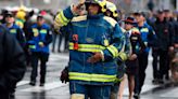 En fotos: desfile de los Bomberos Voluntarios de La Boca por sus 140 años de historia