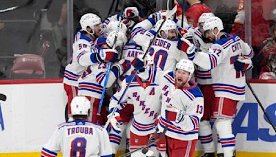 Wennberg scores in OT, Rangers top Panthers 5-4 to take lead in East finals