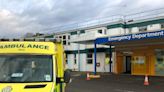 Ambulance stolen outside busy hospital with patient and paramedic inside