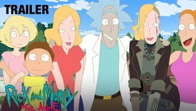 Rick and Morty: The Anime's Trailer Confirms August 15 Debut, Bilingual Casts