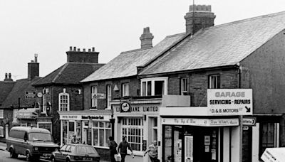 Memories of a village high street shops in the 1980s