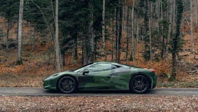 El Ferrari de camuflaje que puede ser tuyo por 350.000 euros