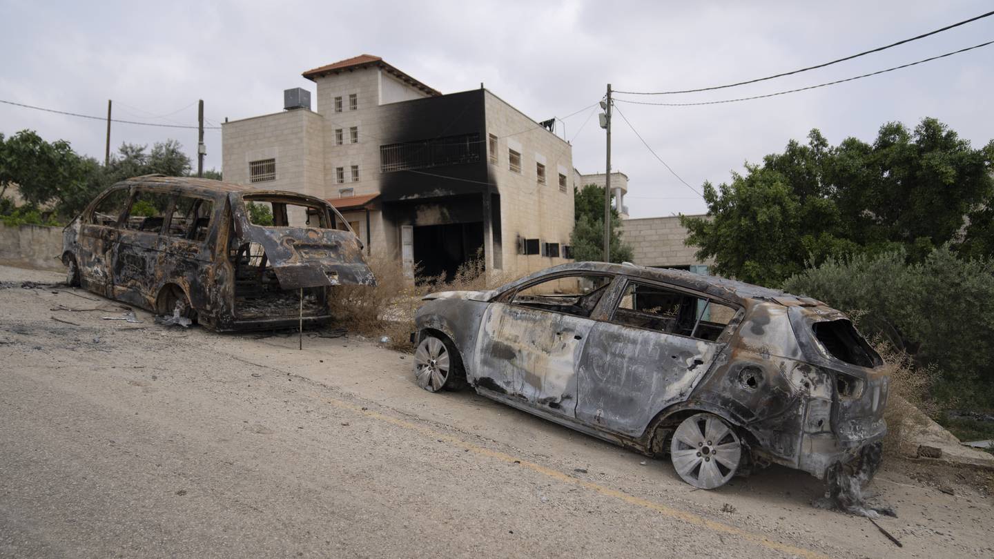 A West Bank village feels helpless after Israeli settlers attack with fire and bullets