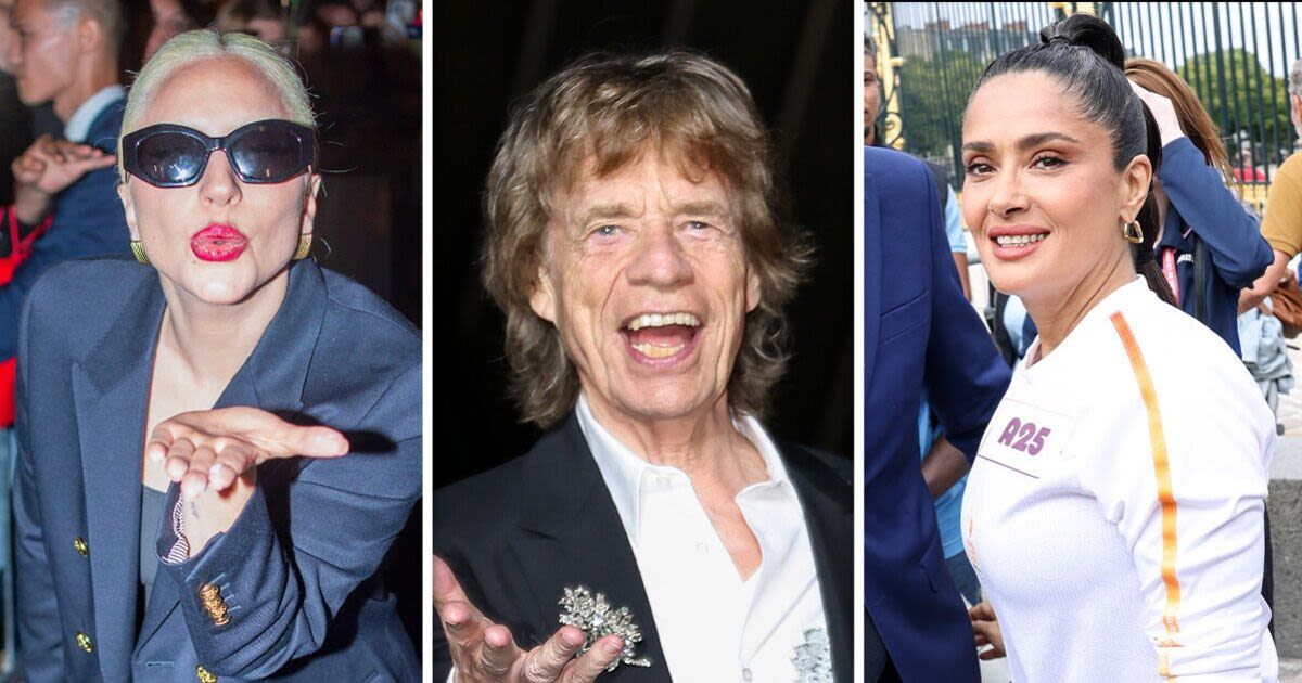 All the A-listers at Olympics 2024 from Mick Jagger, Lady Gaga and Salma Hayek