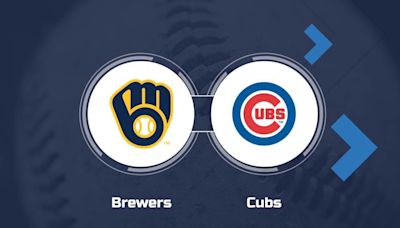 Brewers vs. Cubs Prediction & Game Info - May 27