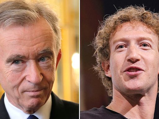 Mark Zuckerberg perdió el tercer puesto de los más ricos del mundo frente a Bernard Arnault de LVMH