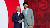 France's Risacher chosen by Hawks with top pick in NBA Draft