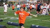 'This is the fun part': Hall of Famers, kids share in the joy at Play Football Skills Camp