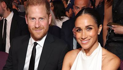 Meghan Markle glows in bridal white with Prince Harry at the ESPYs