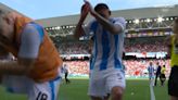 ¡Lo nunca visto en el Argentina - Marruecos! El partido se reanuda en el minuto 106 después de anularse un gol dos horas después de anotarse