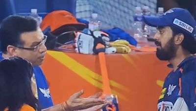 KL Rahul gets public rebuking from team owner Sanjiv Goenka after LSG thrashed by SRH - watch video