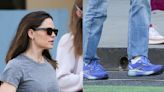Jennifer Garner Hits Streets of LA in Trusty Blue Brooks Running Shoes