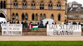 Oxford and Cambridge students set up Gaza protest camps