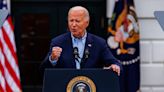 “No voy a ninguna parte”, dice Biden sobre su candidatura durante una celebración en la Casa Blanca