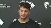 Patrick Mahomes gives his thoughts on Harrison Butker's controversial commencement speech