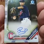 2019 Topps Chrome 守護者 年輕遊擊強打 Brayan Rocchio 超美RC簽 已上大聯盟 未來巨星