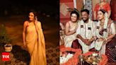 ‘Sreemoyee’ fame Ushasie Chakraborty shares snippets from Sohini Sarkar and Shovan Ganguly’s wedding - Times of India