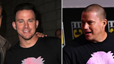 Channing Tatum Rewears Faded Gambit T-Shirt at San Diego Comic-Con Shouting Out Aborted X-Men Project