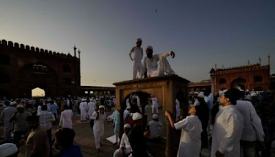 Muslims in Asia celebrate Eid al-Adha with sacrifice festival and traditional feast