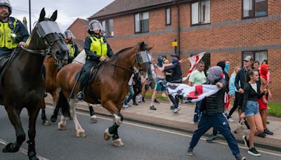 116 arrested in U.K. as violent far-right protests erupt over deadly stabbing