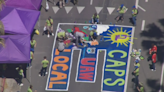 May Day organizers paint 10th Street in front of California Capitol: 'Educate, agitate, organize!'