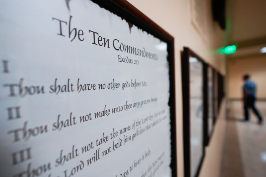 ‘Not in our name’: Some clergy rebuke Ten Commandments law