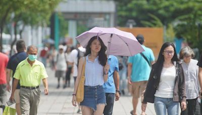 15縣市飆高溫上看38度 午後留意致災雷雨