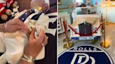 Gypsy mum shares tot's luxury lifestyle with Rolls-Royce cot & gold dummy