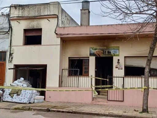 Horror en Uruguay: diez adultos mayores murieron en el incendio de un geriátrico