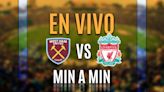 West Ham vs Liverpool HOY Partido Online EN VIVO Premier League 2024