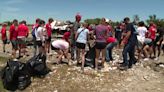 Ponder student athletes team up to help clean tornado damage