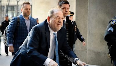 Harvey Weinstein due back in court, while a key witness weighs whether to testify at a retrial