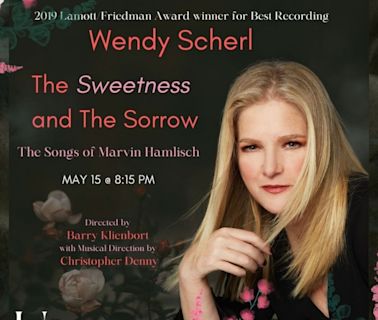 Wendy Scherl to Sing Marvin Hamlisch At Hunt & Fish Club's HFC Underground