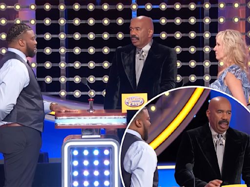 ‘Family Feud’ contestant’s gross ‘sexy dreams’ answer leaves Steve Harvey stunned