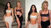 Kim Kardashian And Khloe Kardashian Make This Sister Act A Stylish One In Matching Monochrome Outfits