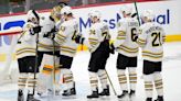 Tuesday's hockey: Bruins' Swayman backs up victory vow; Oilers edge Canucks