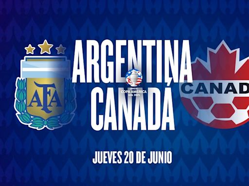 Argentina vs. Canadá por la Copa América: día, horario, canal de TV y posibles formaciones