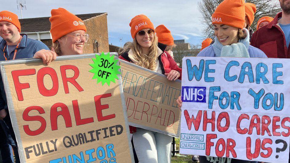 Junior doctors begin second 48-hour strike action