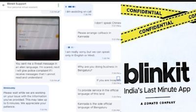 Gaya Means Wound: Bengaluru Man Takes On Blinkit For Sending Hindi Notifications, Insists On Kannada