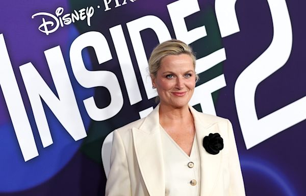Amy Poehler turns heads in suited look for 'Inside Out 2' premiere