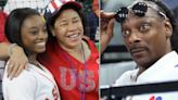 Simone Biles' Mom Mildly Scolds Snoop Dogg to His Face At Olympics Over 2010 Encounter