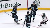 AHL call-up Shane Wright scores 4th goal in 4 games, sparks Kraken to 5-0 win over Coyotes