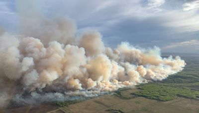 Wildfire forces partial evacuation order in County of Grande Prairie