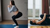 懷孕時能不能運動？其實「深蹲、橋式、嬰兒式」有助於紓解骨盆與背部疼痛，加深伸展也會有所幫助