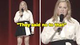 Amy Schumer Revealed Yet Another Joke She Wasn't Allowed To Tell At The Oscars And I See Why