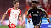 ...to tactics for next game!' - Aurelien Tchouameni hilariously crashes Thomas Muller live TV interview after Real Madrid's Champions League draw with Bayern Munich | Goal...