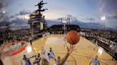 Ahoy! Gonzaga, Michigan State to play on carrier deck